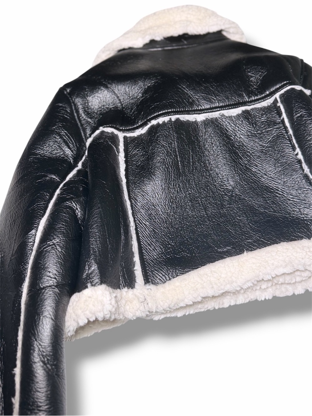 Thats So Fetch Cody Faux Leather Jacket- 6 - Picture 5 of 11